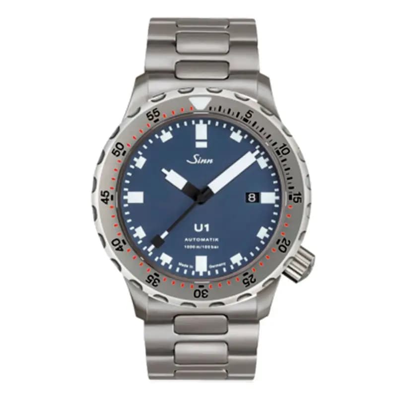 Sinn Montre Homme Bracelet H-Link U1 B