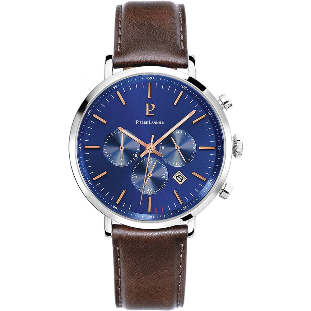 Pierre Lannier Montre Pierre Lannier en Cuir Marron