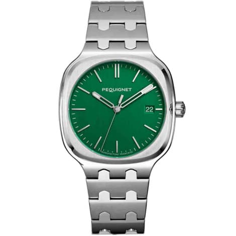 Pequignet Montre Pequignet Manufacture Concorde Automatique Cadran Vert Impérial - 9040493