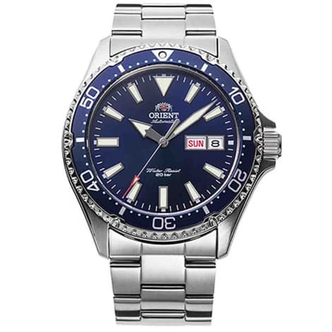 Orient Montre Orient Mako Automatique Cadran Bleu Bracelet Acier inoxydable - RA-AA0002L