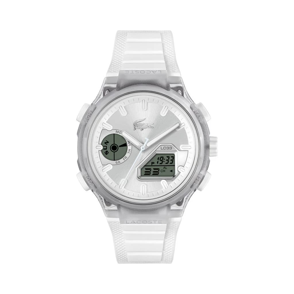 Lacoste Montre Lacoste Lc33 Argenté