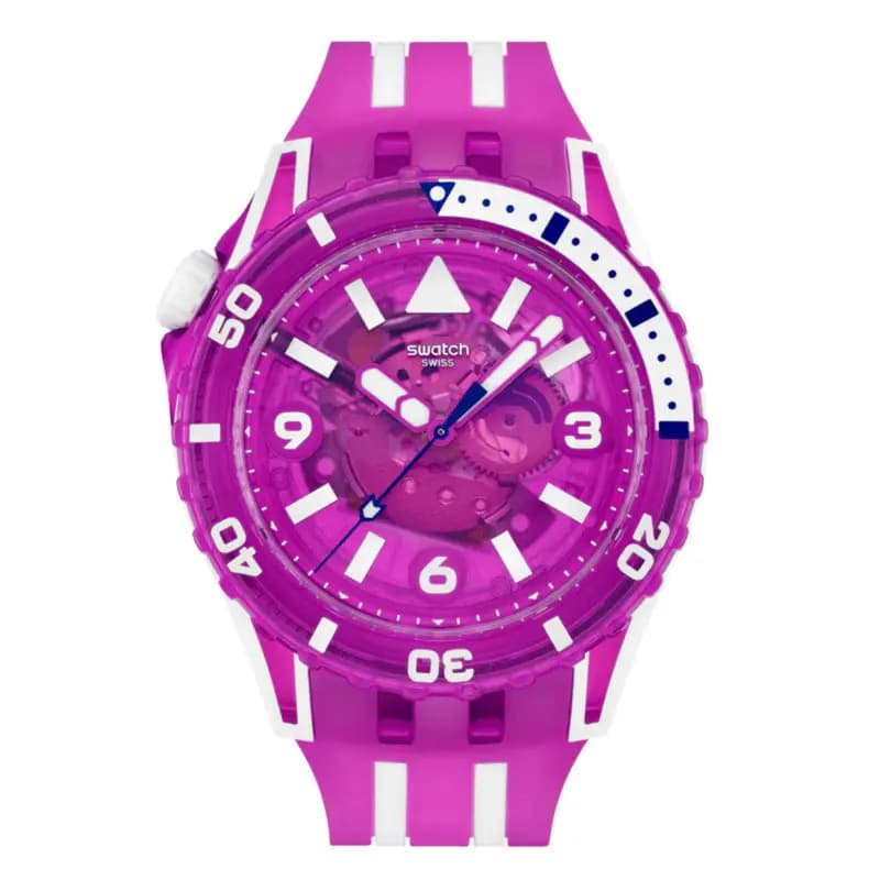 Swatch Scubaqua Flower Hat — biocéramique