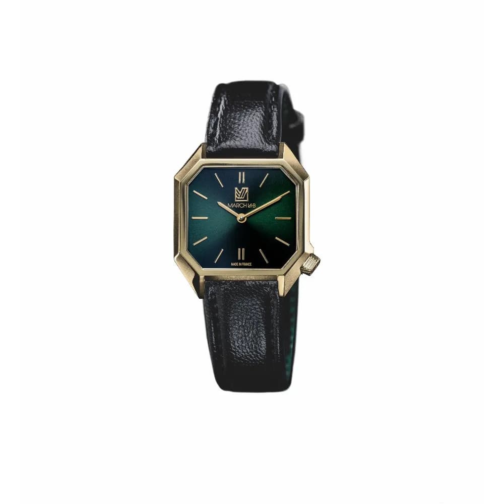 March LA.B Dandy Mansart Electrique - Emerald - Chevreau Noir