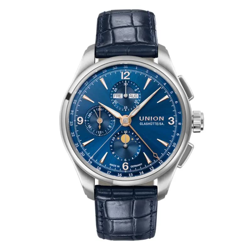Union Glashütte Montre Belisar Chronograph Moon Phase D014.425.16.047.01