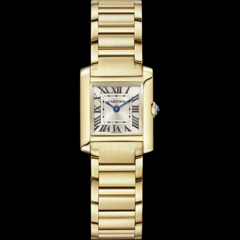 Cartier Tank Française — or jaune 21 mm