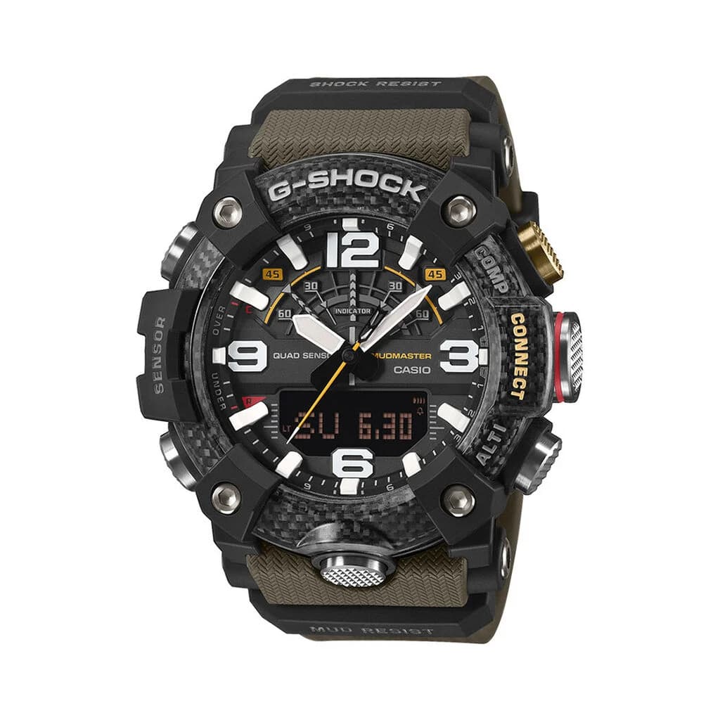 Casio G-Shock Mudmaster — boîtier vert