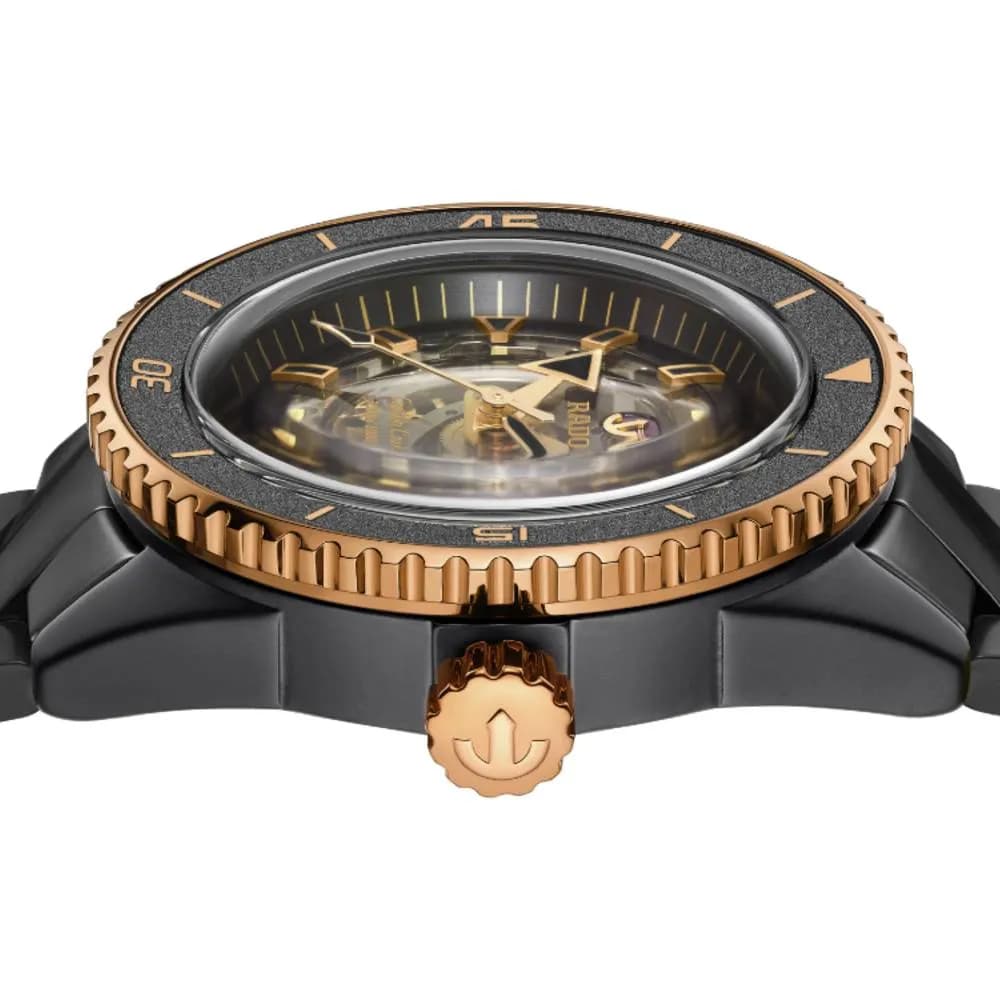 Rado Captain Cook High-Tech Ceramic Skeleton