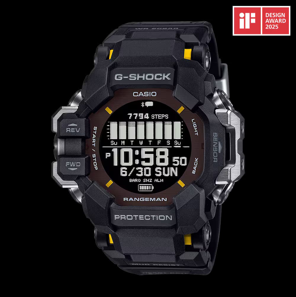 Casio Master of G Rangeman — boîtier noir