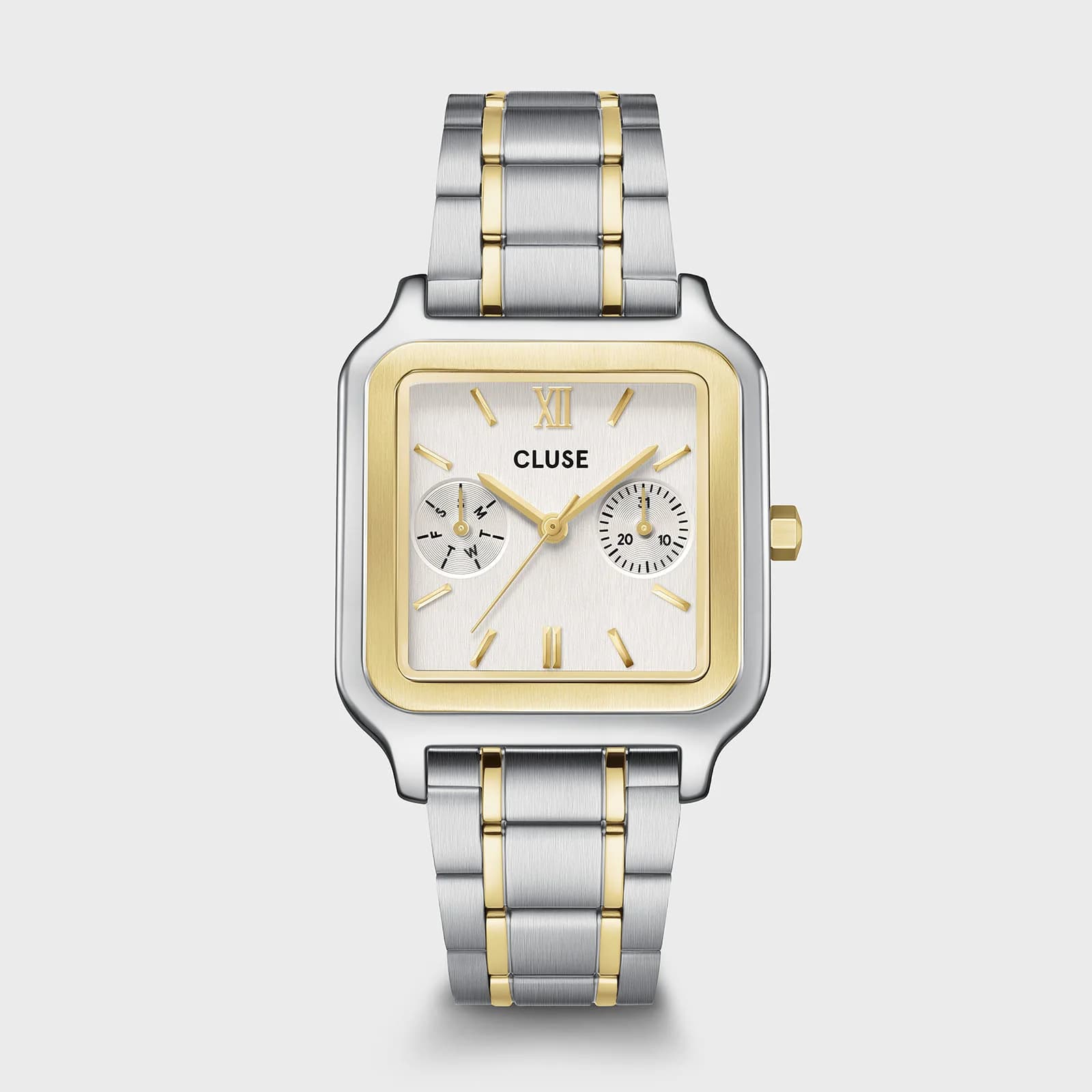 Cluse Gracieuse Multifunction Watch Steel, Silver, Two Tone