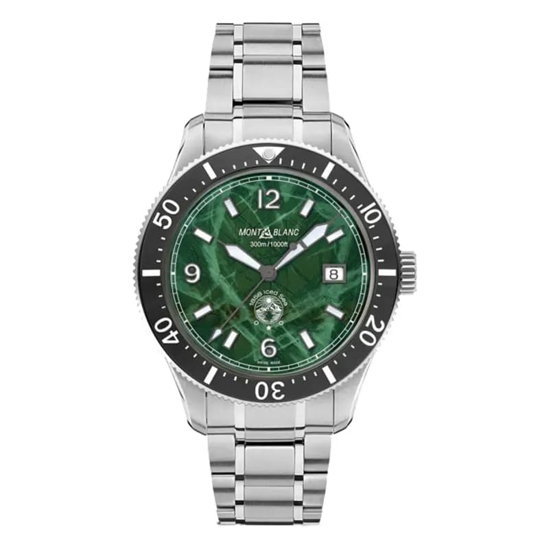 Montblanc Montre 1858 Iced Sea Automatic Date MB130810