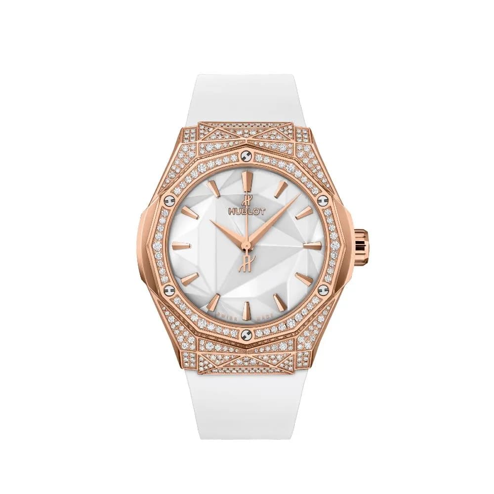 Hublot Orlinski King Gold White Pavé