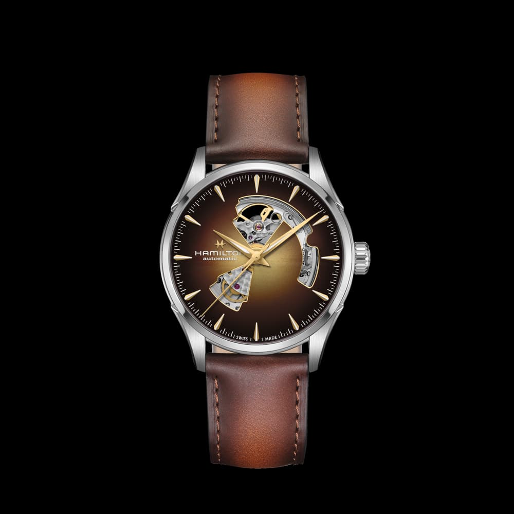Hamilton Montre automatique Homme Jazzmaster Marron