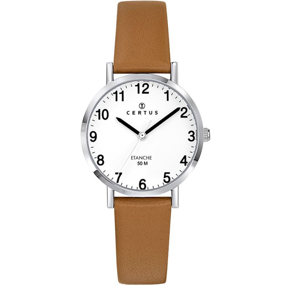 Certus Montre Certus en Cuir Marron