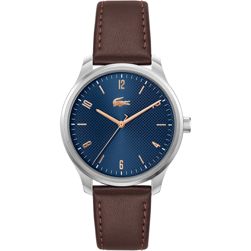 Lacoste Montre Lacoste Collection Lisbon en Cuir Marron