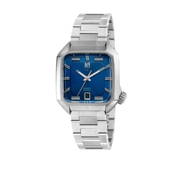 March LA.B Montre March LA.B AM2 Automatique Navy Acier Brossé 3 Maillons