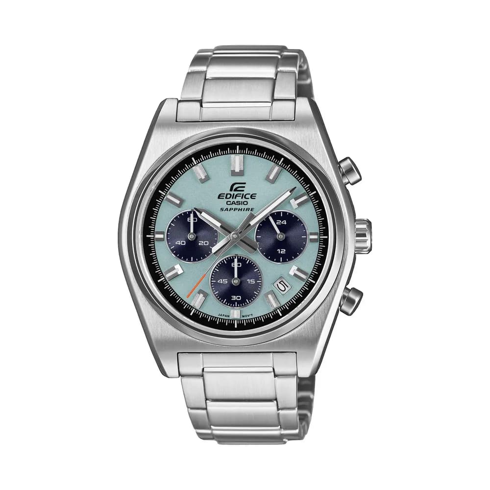 Casio Edifice — cadran bleu
