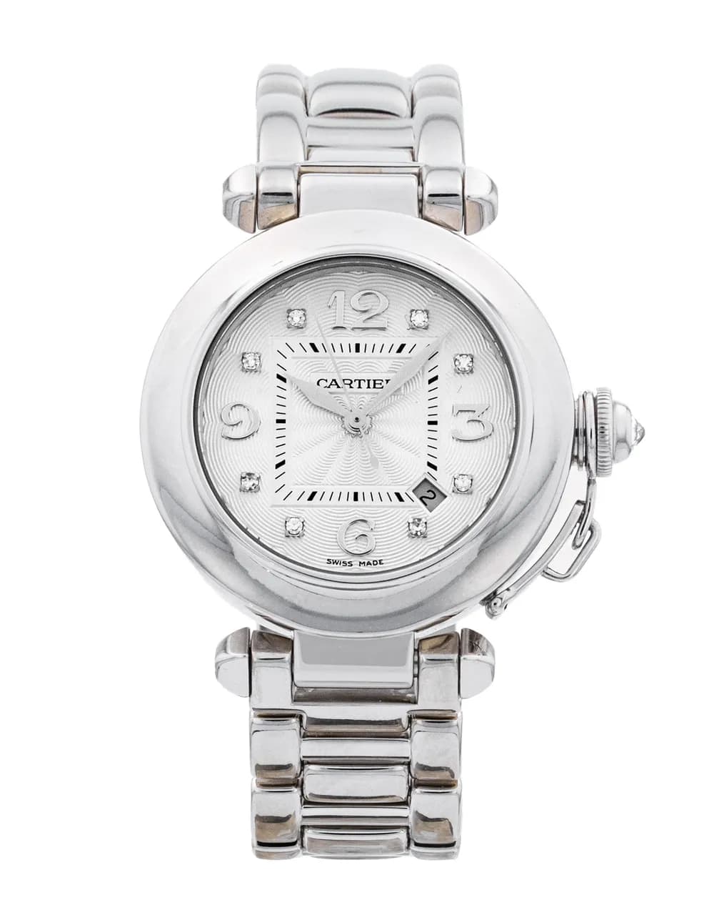 Cartier Pasha — or blanc