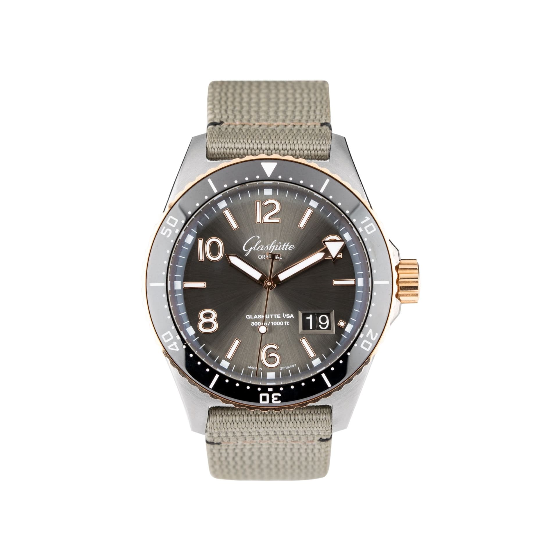 Glashütte Original Montre Glashütte Original SeaQ Date Panorama automatique 43 mm Full Set 2022
