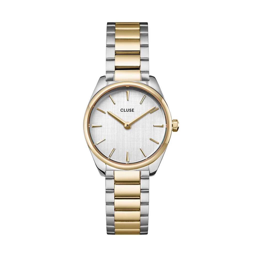 Cluse Montre Cluse Collection Féroce Mini Steel en Acier et PVD Bicolore