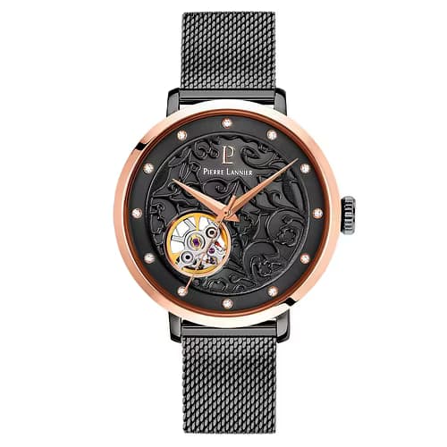 Pierre Lannier Montre Femme PIERRE LANNIER en Acier Noir