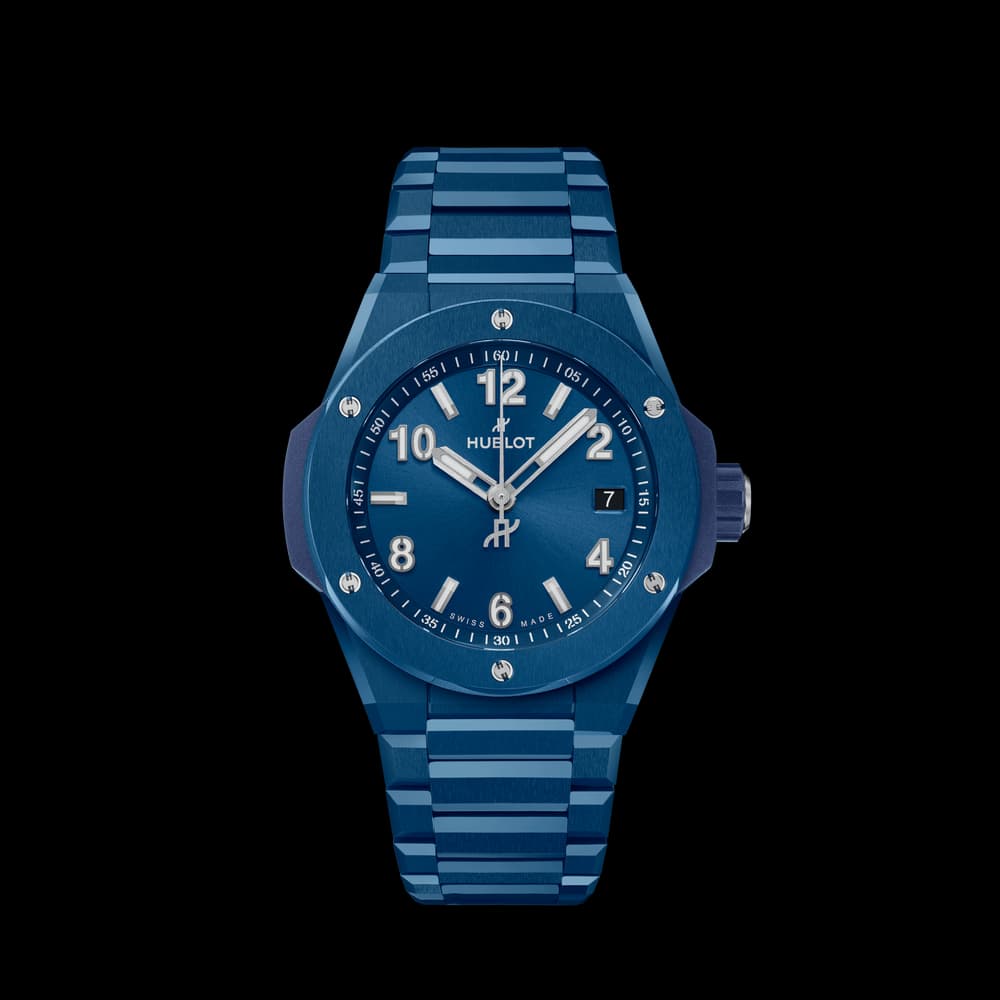 Hublot Integrated Time Only Blue Ceramic
