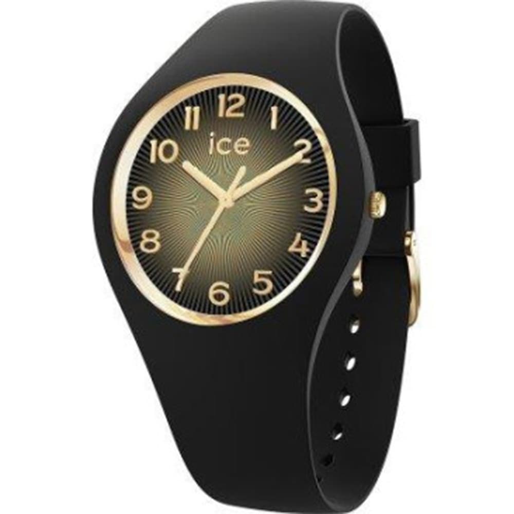 Ice Watch Montre Ice Watch Collection Ice Champagne en Silicone Noir