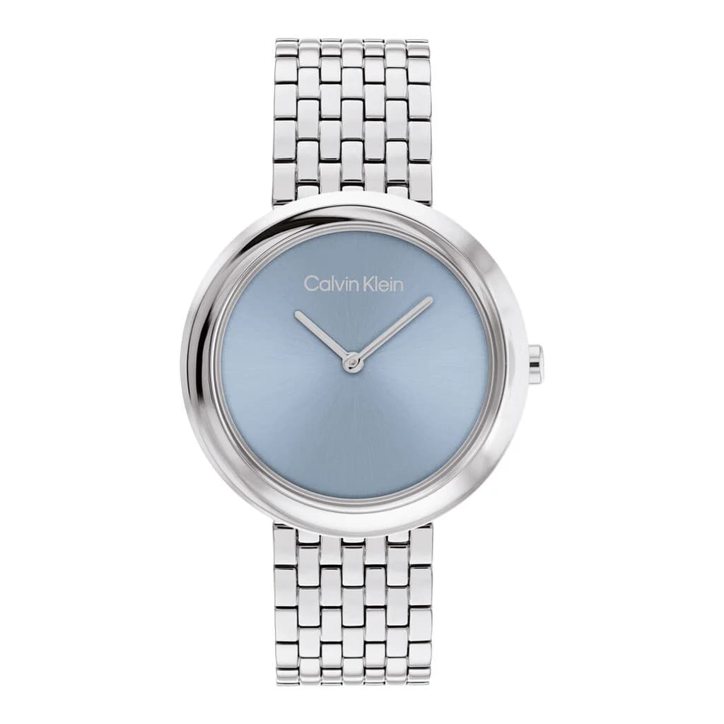 Calvin Klein Montre Calvin Klein Twisted Bezel Bleu