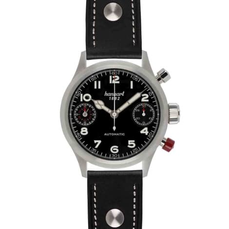 Hanhart Montre Hanhart Pioneer TwinDicator Automatique diamètre 45 mm- 730.210-0010