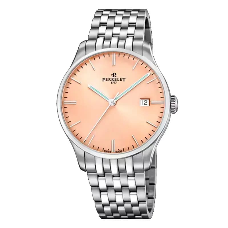 Perrelet Montre Weekend Saumon