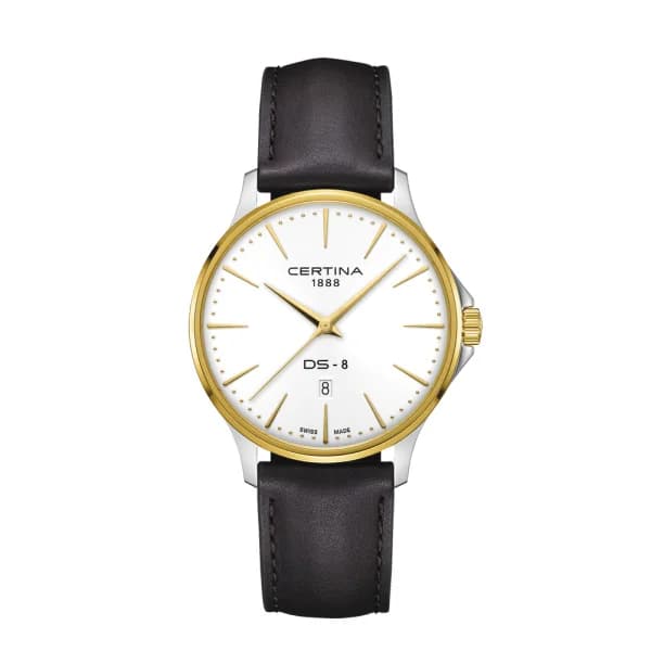 Certina Montre Certina DS-8 Gent 40mm Quartz Cadran Argent