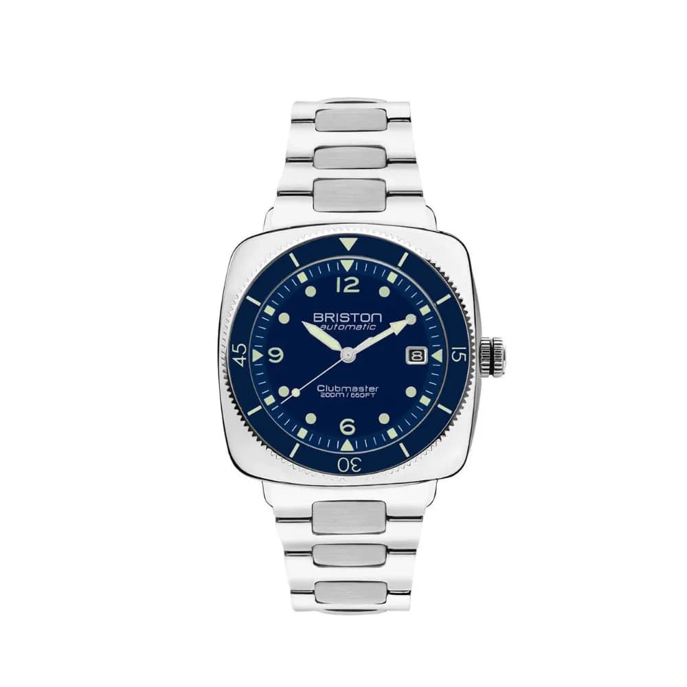 Briston Montre Clubmaster Legend Diver Acier Bleu Marine 241740.PS.LD.15.SB