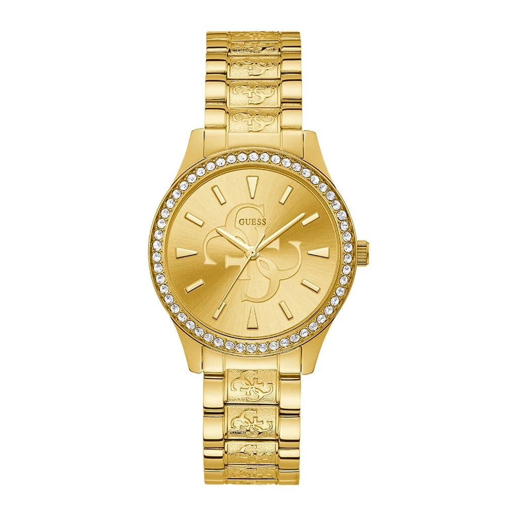 Guess Montre Femme GUESS ANNA en Acier Jaune