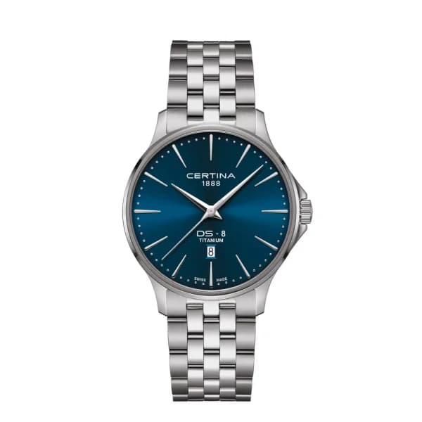Certina Montre Certina DS-8 Gent 40mm Quartz Cadran Bleu