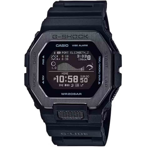 Casio Montre GShock G-Lide - Série GBX-100 - Noir 50.9 x 46 mm- GBX-100NS-1