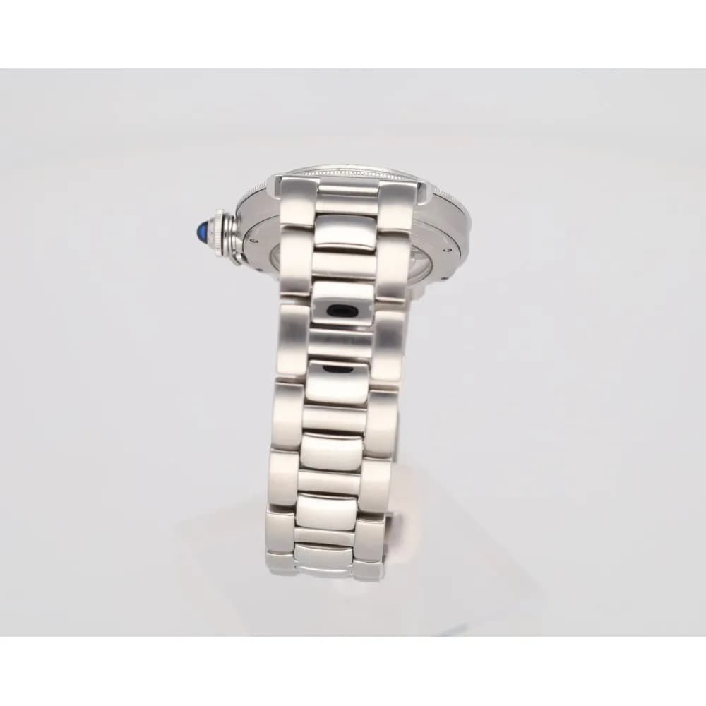 Cartier Pasha Grille 38 — cadran argenté