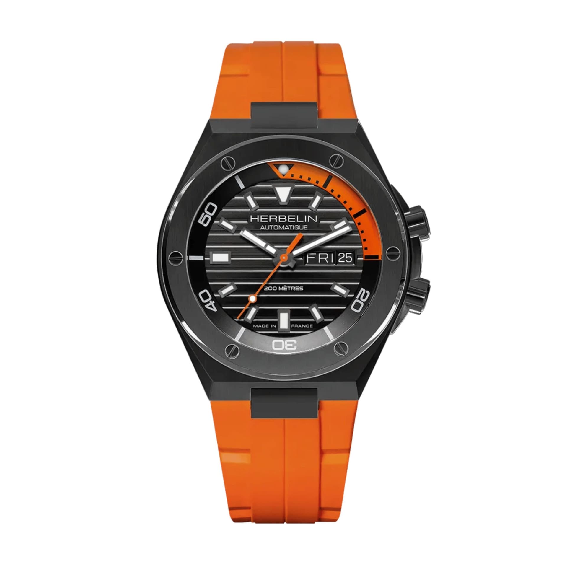 Michel Herbelin Montre Herbelin Cap Camarat Diver Automatic Homme Automatique Plongée - 1745N14CMD