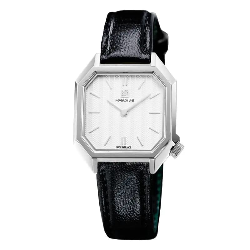 March LA.B Montre Milady Mansart Chevrons Blancs