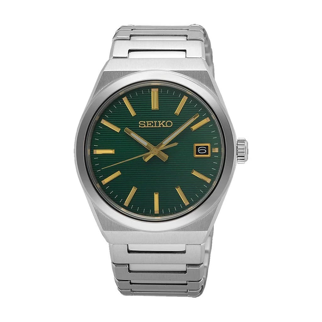 Seiko Montre Homme Classique — cadran vert