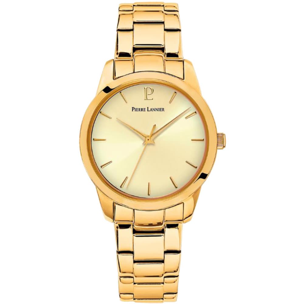 Pierre Lannier Montre Pierre Lannier Collection Roxane en Acier et PVD Doré