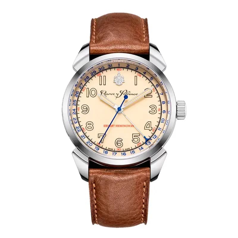 Cuervo y Sobrinos Montre Historiador Hemingway Iconico 3190.1ICC