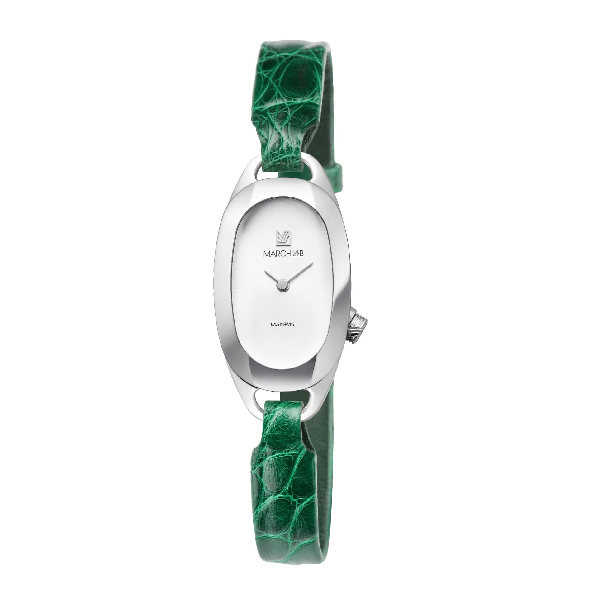 March LA.B Montre OBLONGUE White