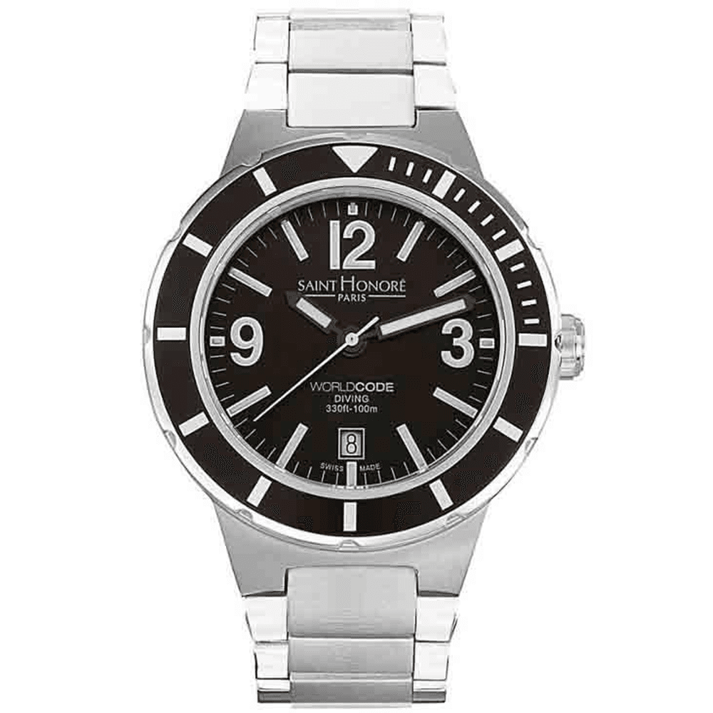 Saint Honoré Montre Saint-Honoré Worldcode en Métal Argenté