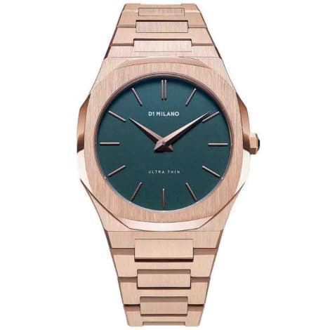 D1 Milano Montre D1 Milano Ultra Thin Forest Quartz - 38 mm- Cadran Vert foncé - UTBU02