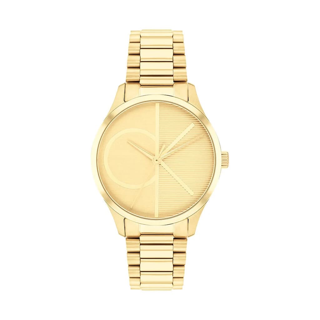 Calvin Klein Montre Calvin Klein Iconic Doré