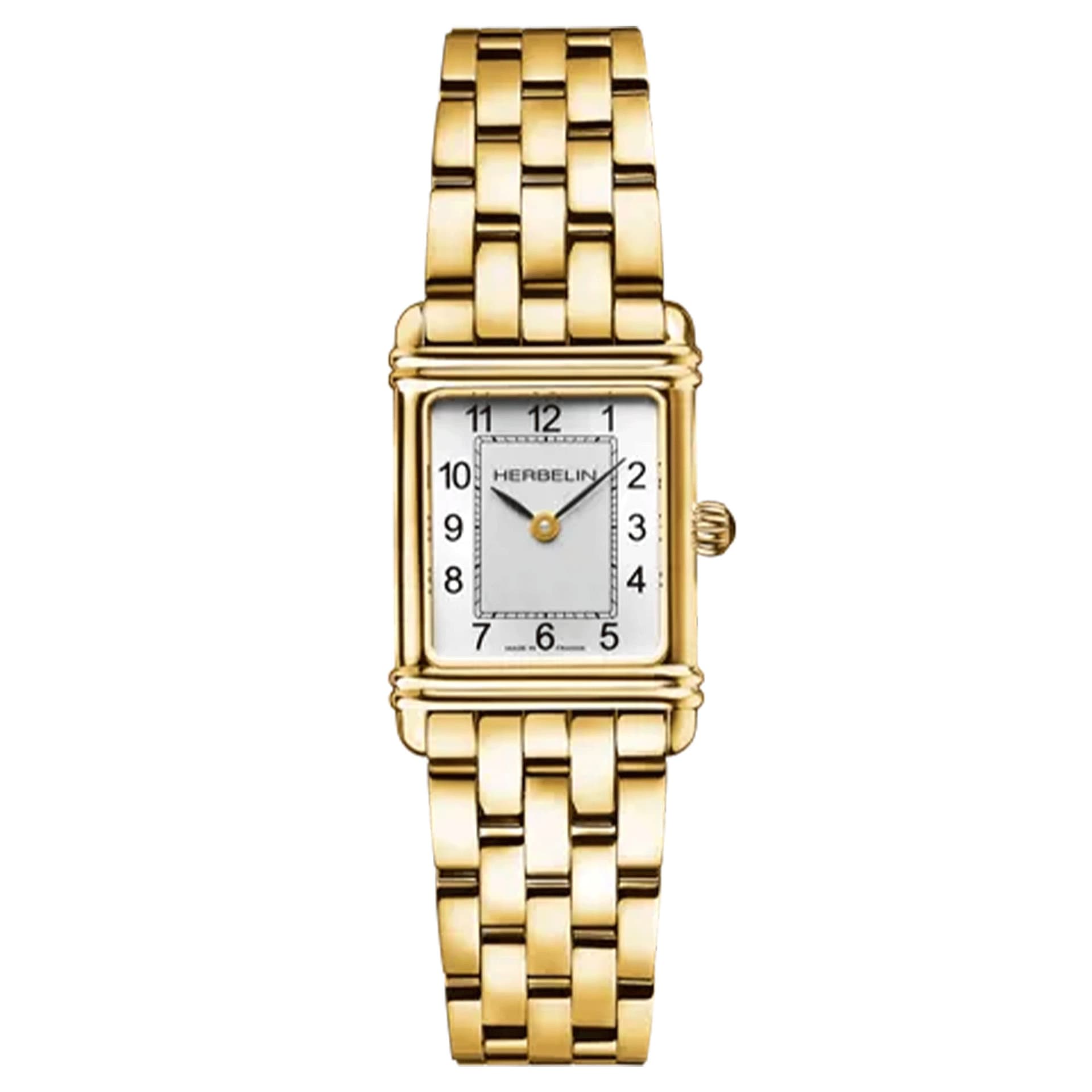 Michel Herbelin Montre michel herbelin Art déco Acier et PVD Doré - 17478BP22