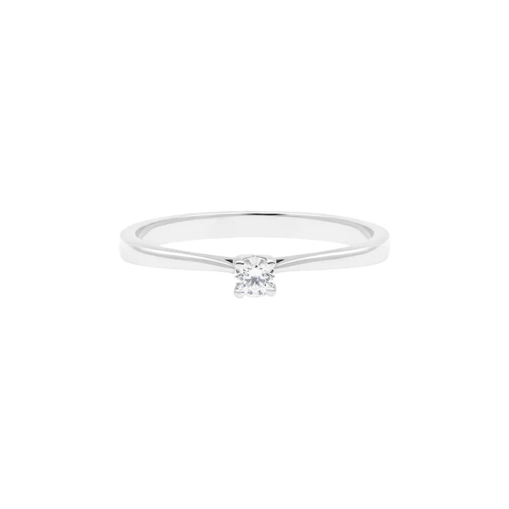 Louis Pion Solitaire Femme Collection Or 750/1000 - Or Blanc