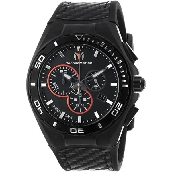 Daniel Gérard Montre Occasion Technomarine Cruise Carbone Chronographe