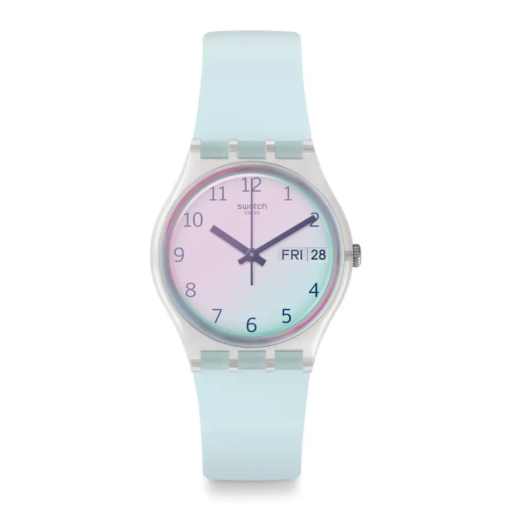 Swatch Montre quartz Femme Gent Bleu