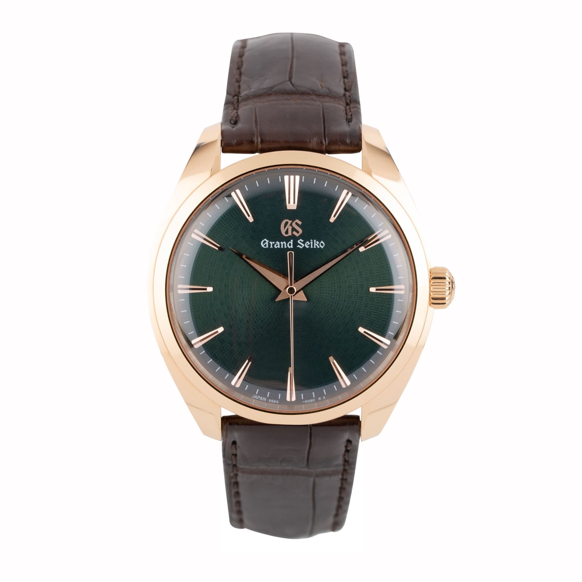 Grand Seiko Montre Grand Seiko Elegance SBGW264 or rose mécanique 39 mm Full Set 2022