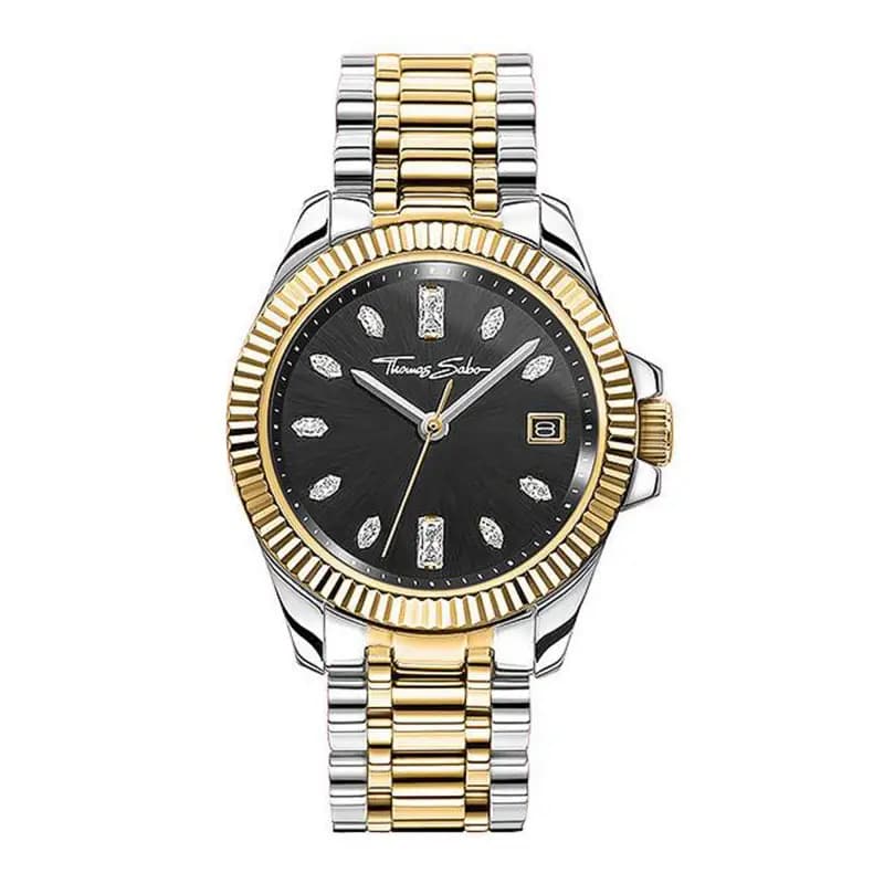 Thomas Sabo Montre Divine bicolore or argent WA0370-291-203